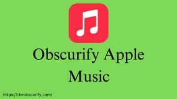 Obscurify Apple Music